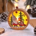 thumbnail image 4 of Cheers.US Christmas Pendant LED Warm Light Hanging Festive with Rope Increase Atmosphere Elderly Man Energy-saving Xmas Pendant Gift, 4 of 7