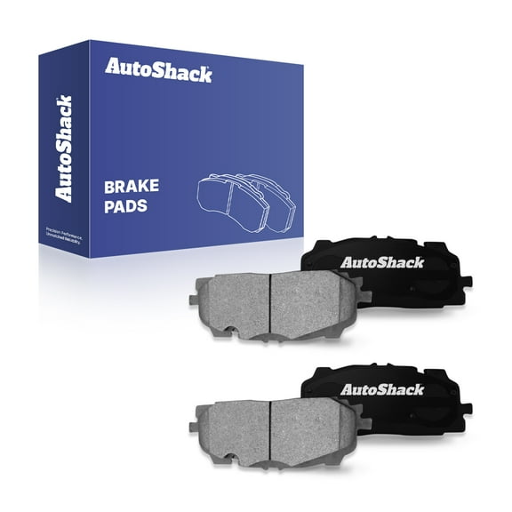 AutoShack Front Ceramic Brake Pad Set | Replacement for 2018-2025 Audi Q5 2017-2025 Audi Q7 2019-2025 Audi Q8 2018-2024 Audi S5 2018-2025 Audi SQ5 | 4-PC