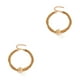 thumbnail image 3 of Sonducket Collar de mujer Collar de cadena torcida Festival en capas Aniversario Gargantilla ajustable Joyería de moda Novia Oro Gold 2piezas Sonducket CBP227559, 3 of 6