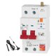 thumbnail image 1 of Interruptor MCB inteligente Tuya WiFi RS485 2P 63A, interruptor de medidor prepago, protector de voltaje y corriente, control por voz Alexa, 1 of 8