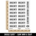 thumbnail image 2 of Urgent Squared Dot Lines Sticker Set - White - Gloss Finish - 2.00" Large, 2 of 7