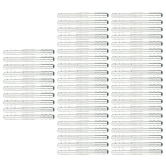 50 Uds conector de lengüeta para manguera de aire acondicionado Universal de aluminio conector de lengüeta para manguera de refrigerante de alta resistencia 3/8 pulgadas