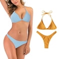 thumbnail image 4 of Soidarity Traje de baño sexy para mujer con almohadilla Playa Baño Ropa de playa Natación Correas ajustables Ropa de secado rápido Piscina al aire Type2 NO2 Soidarity OD021792-06, 4 of 6
