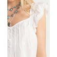 thumbnail image 4 of Jessica Simpson Women's Kera Pintuck Blouse, Sizes XS-XL, 4 of 6
