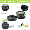 thumbnail image 2 of Ensemble de Cuisson de Camping Ensemble de Batterie de Cuisine de Camping 16 Pcs Ensemble de Casseroles et Poêles de Camping Ensemble de Cuisson de Camp pour Nidification Batterie de Cuisine de Camping et de Randonnée Ensemble de Poêles de Camping et de Randonnée, 2 of 7