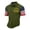 Army Green, variant on Men's Long-Sleeve Polo Patriotic Shirt USA Flag Graphic Button Golf Collared Shirts 250Th Anniversary T-Shirts