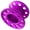 Purple, variant on Gieenan Compacts Miniature 10 Hole Diving Reel Aluminum Alloy for Professional Diver Snorkeling Spearfishing Underwater Tasks