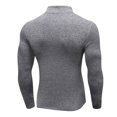 thumbnail image 3 of Yuyuzo Sweatshirts for Men 1/4 Zip Long Sleeve Slim Fitted Pullover Solid Color Quick Drying Winter Tops, 3 of 6