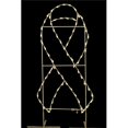 thumbnail image 1 of Queens of Christmas GM-RBN-06-WW 6 ft. Awareness Ribbons, Warm White, 1 of 1