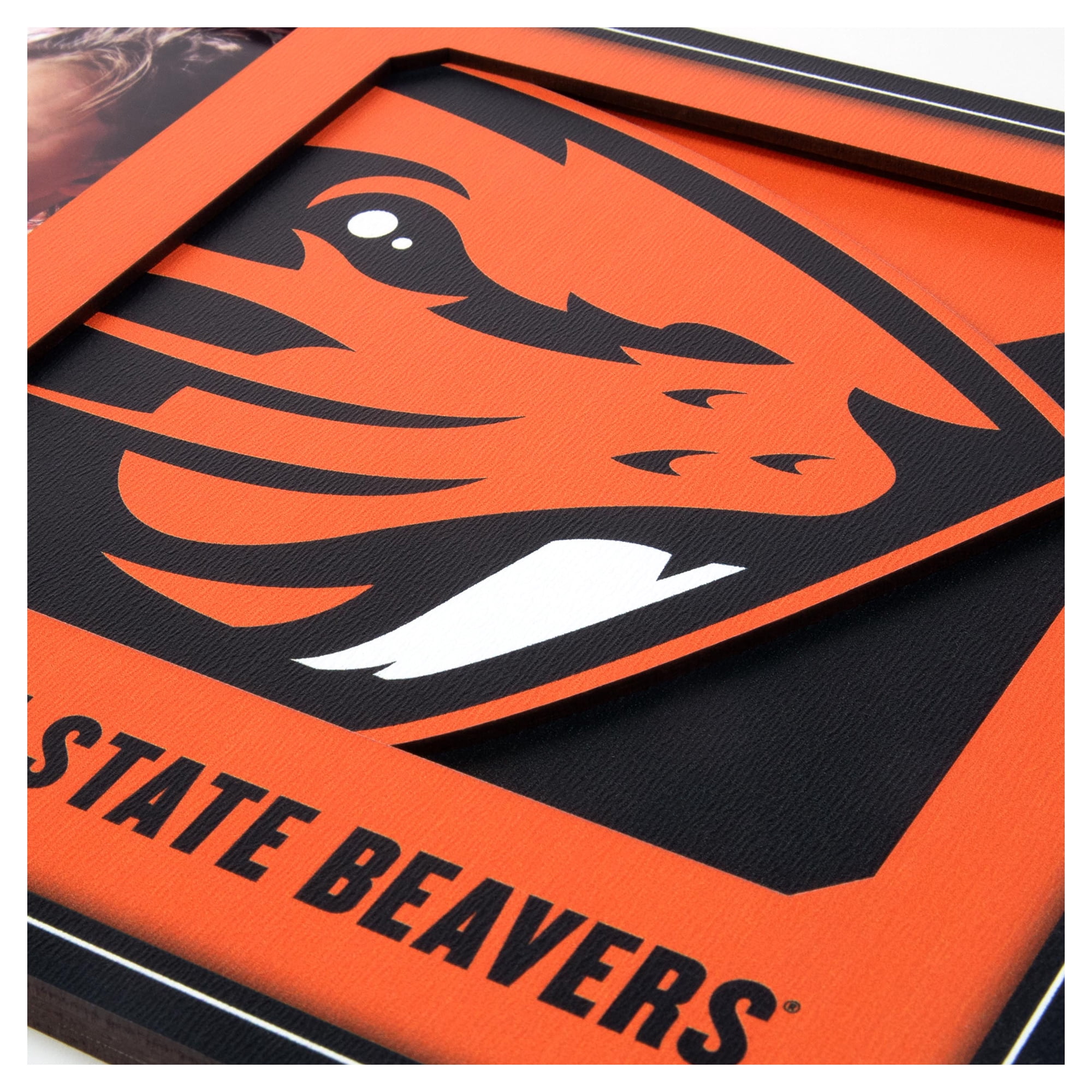 IDNA Oregon State Beavers 3D Logo Series Picture Frame
