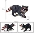 thumbnail image 1 of Mini Zoo Simulation Wild Animals Figurines Capybara Squirrel Mouse Raccoon Snake Model Plastic Action Figure Children‘s Toy Gift LZ, 1 of 7