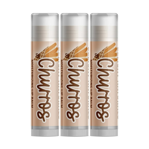 Delight Naturals Churro Lip Balm - 3 Pack