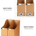 thumbnail image 2 of Shisuyan Office File Holder Paper File Organizers Khaki File Organization Office Organization 2Pcs, 2 of 9