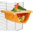 thumbnail image 2 of Warm Hamster Hammock House Mouse Rat Hanging Swing Bed Guinea Pig Cage Bedding Small Pet Animal Double Layer Cage Tent Hut Nest for Winter Mouse Rat Hamster Play Sleep, 2 of 5