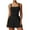 Black#1, variant on Deago Womens Square Neck Tennis Dress Pleated Sleeveless Built in Shorts Golf Athletic Dress with Pocket (Black, S)