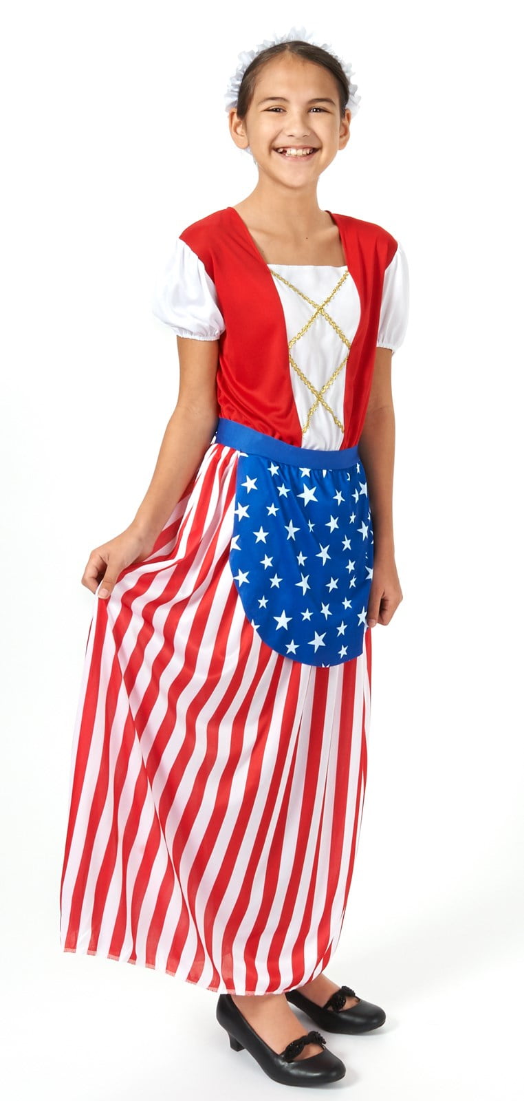 Photo 1 of Betsy Ross Heroes In History Child Costume 4-6
