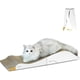 thumbnail image 1 of Rascador de cartón para gatos ComSaf, con forma de pato, con forma ondulada, cama rascadora corrugada para gatos de interior., 1 of 5