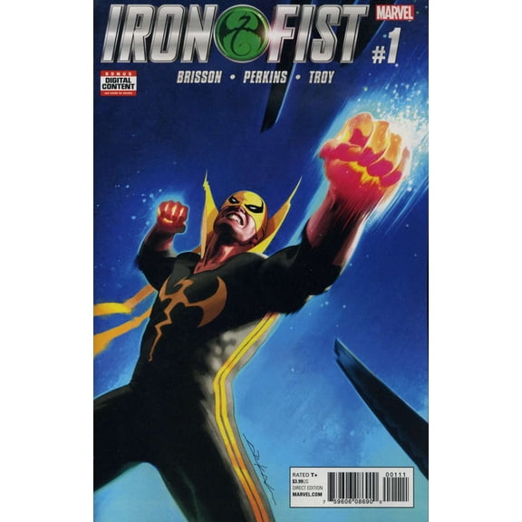Iron Fist (5th Series) #1 VF ; Marvel Comic Book