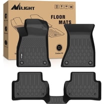 Nilight TPE Floor Mats for Audi A4 S4 2017 2018 2019 2020 2021 2022 2023 2024 2025 All Weather Custom Fit Heavy Duty Floor Liners