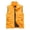 Yellow, variant on Mens Outdoor Vest Lightweight Sleeveless Stand Collar Zip Up Work Jacket with Pockets for Travel Hiking Running