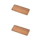 thumbnail image 1 of 2x Wooden Large Serving Tray Rectangular Coffee Dinner Food Trays, 1 of 9