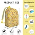 thumbnail image 5 of Bohemian Elephant Pattern School Backpack – Large Capacity Oxford Travel Backpack with Anti-theft Features, Lightweight Design for Campus Commuting, Gym, and Shopping, 5 of 5