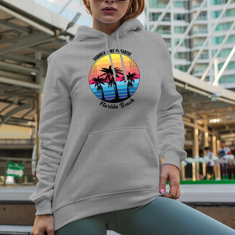 Paradise hoodie grey sale
