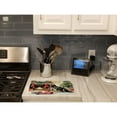 thumbnail image 2 of Norwegian Buhund Cozy Christmas Glass Cutting Board Large 12 in x 15 in, 2 of 5