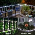 thumbnail image 3 of 100 LED Solar Rope Lights for Pool, 33ft 8 Modes Solar Rope Lights Outdoor Waterproof LED Solar Powered Rope Tube Fairy Lights for Fence,Gazebo,Yard,Walkway,Path,Garden Decor(White), 3 of 8