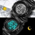 thumbnail image 4 of Kids Watch Digital Wristwatch for Boys Girls Sport Outdoor Multifunctional Waterproof Watch Christmas Birthday Gift for Kids, 4 of 8