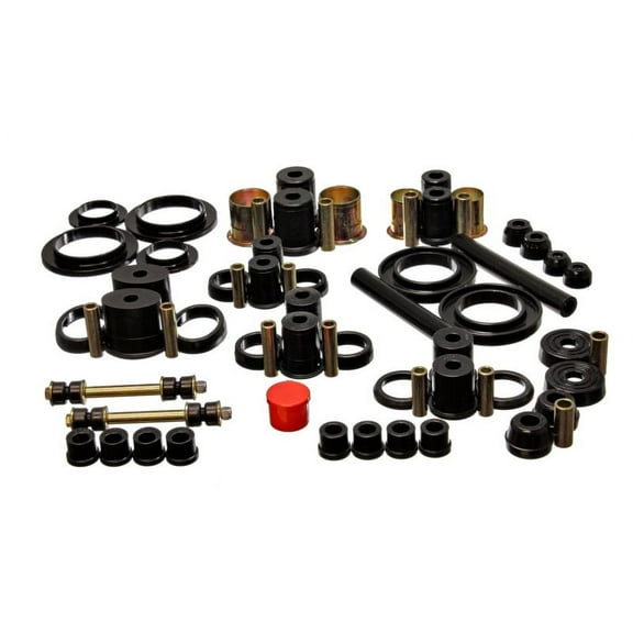 Energy Suspension 94-98 Ford Mustang Black Hyper-flex Master Bushing Set