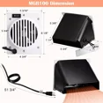 thumbnail image 3 of MGB100Wall Heater Blower Fan Kit for ProCom Blue Flame or Infrared VentFree Wall, 3 of 6