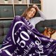 thumbnail image 2 of LHSHID 70th Birthday Gifts for Women/Her/Him Throw Blanket Happy 70th Birthday Gifts Blanket Super Soft Flannel Throw Blanket Best Birthday Gifts Ideas Blanket Birthday Decorations 50x60in, 2 of 6