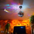 thumbnail image 5 of Yescom 12" Large Disco Ball with Motor and Light 6RPM Rotator & 3W RGB Spotlight for 70s 80s Party DJ Bands Club Studio Event, 5 of 9