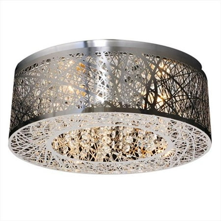 

PLC Lighting 77747 PC Nest Ceiling Lights 3 Light Halogen 120V 40W in Polished Chrome