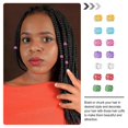 thumbnail image 2 of Dreadlocks Rings Fashion Hair Braids Rings Tube for Decor 50Pcs Pack, 2 of 4