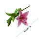 thumbnail image 3 of Flores Artificiales de Lirio | Lirios Simulados de Plástico Realistas de Alta Gama | Resistentes al Agua y a la Degradación | Decoración para Hogar y Exhibición Comercial | Blanco, Amarillo, Rosa, 3 of 6