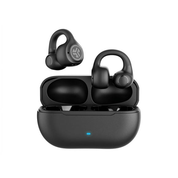 JLab Flex True Wireless Open Earbuds Black