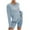 Light Blue, variant on Wyzesi Jean Shorts Suit Overalls for Women Womens Pajamas 2 Piece Short Sets Ribbed Knit Matching Set Outfits Loose Loungewear Sweater Sweatsuit Set for Women Cotton Maternity Shorts Suit Set Plus
