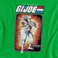 thumbnail image 2 of G.I. Joe Storm Shadow Card Unisex Adult T-Shirt, Kelly Green, 2X-Large, 2 of 6