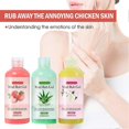 thumbnail image 4 of 100ml Body Skin Scrub with Aloes/Peach/Camellias, Dry Skin Repairing Deep Cleaning Scrub, Body Care Supplies, 4 of 5