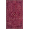 thumbnail image 5 of SAFAVIEH Valencia Briar Traditional Polyester Runner Rug, Red, 2'3" x 8', 5 of 6