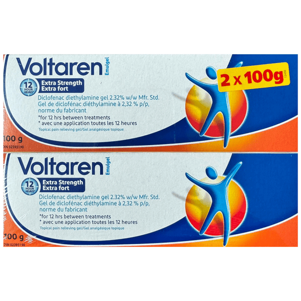 Voltaren Emulgel Extra Strength | Pain Relieving Gel - 2 x 100 G