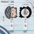 thumbnail image 2 of Soporte para tarjetas ZBBFSCSB Mental Health Matters, clip con purpurina, 2 of 6