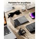 thumbnail image 4 of Teclado plegable ProtoArc XK01 TP Bluetooth 5.1 Negro Gris, 4 of 9