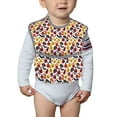 thumbnail image 6 of Hirioo Halloween Pumpkin for Baby Waterproof Pocket Bib Adjustable Closed for Babies Toddlers with Large Pocket 6-24Months, 6 of 8
