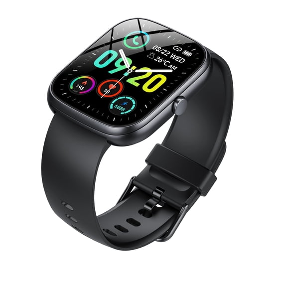 Smart Watch Fits for iPhone and Android, 1.91-inch Fitness Tracker Samrtwatch, IP68 Waterproof Smartwatch for Women and Men, Smart Watch with Bluetooth Call(Answer/Make Calls), 120  Sports Modes