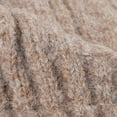 thumbnail image 3 of Gfyviroh Cozy Women's Cat Ear Beanie Hat Woolen Solid Color Cuffed Hat Outdoor Windproof Knitted Hat, 3 of 5