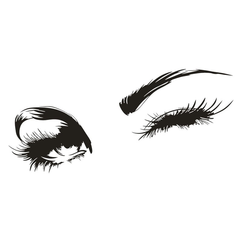 eyes with lashes