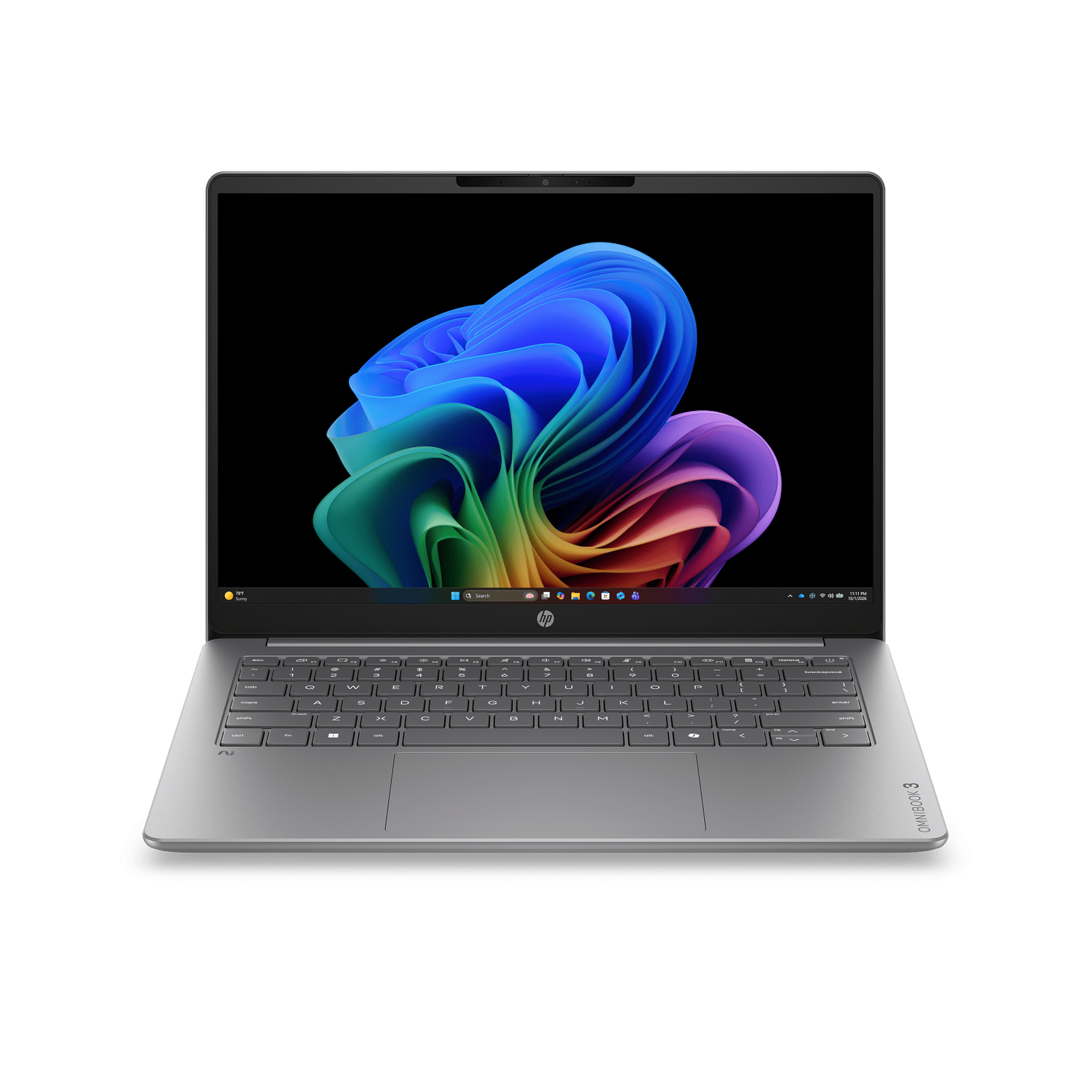 HP OmniBook 3 Laptop Computer 14" 2K Snapdragon X 8 GB memory;256 GB SSD